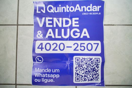 Placa de apartamento para alugar com 2 quartos, 70m² em Centro, São Leopoldo