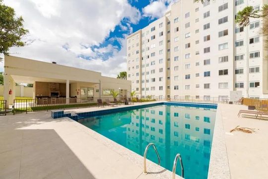 Área comum - Piscina de apartamento para alugar com 2 quartos, 58m² em Uberaba, Curitiba