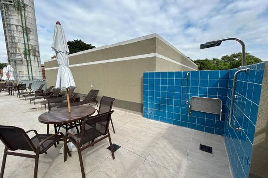 Área comum - Piscina de apartamento para alugar com 2 quartos, 2m² em Inhaúma, Rio de Janeiro