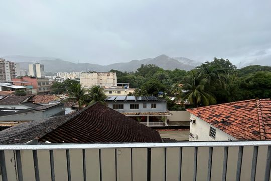 Varanda da Sala de apartamento à venda com 1 quarto, 58m² em Engenho de Dentro, Rio de Janeiro