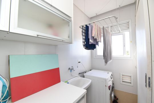 Área de Serviço de apartamento à venda com 1 quarto, 70m² em São Francisco, Curitiba