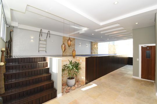 Área comum - Piscina de apartamento à venda com 1 quarto, 70m² em São Francisco, Curitiba