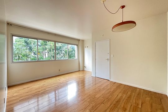 Sala de apartamento para alugar com 2 quartos, 112m² em Indianópolis, São Paulo
