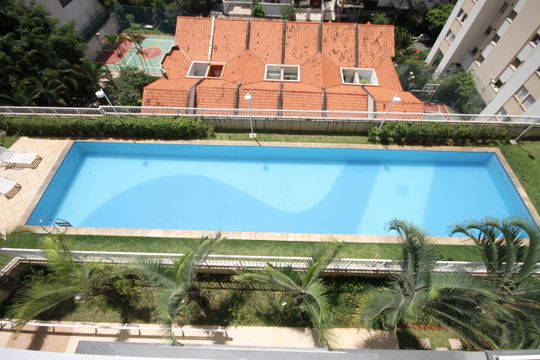Piscina de apartamento para alugar com 1 quarto, 45m² em Vila Mariana, São Paulo