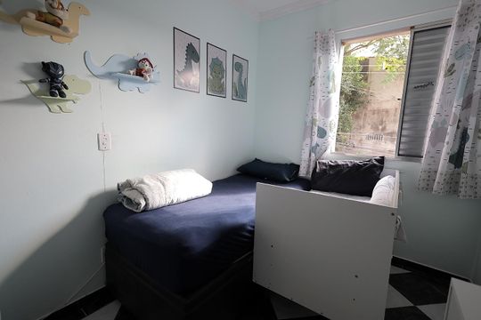Quarto 2 de casa à venda com 3 quartos, 120m² em Parque Erasmo Assunção, Santo André