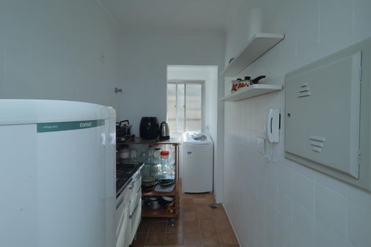 Cozinha de apartamento à venda com 1 quarto, 35m² em Liberdade, São Paulo