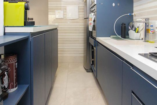 Cozinha  de apartamento à venda com 1 quarto, 120m² em Morumbi, São Paulo