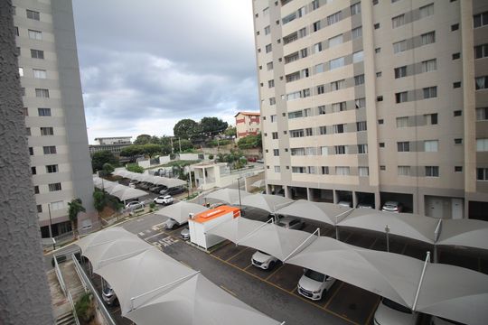 Vista de apartamento à venda com 2 quartos, 50m² em Jardim Riacho das Pedras, Contagem