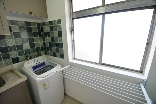 Área de Serviço de apartamento à venda com 1 quarto, 45m² em Centro, Campinas