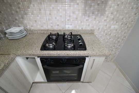 Cozinha de casa de condomínio à venda com 2 quartos, 65m² em Vila Monte Santo, São Paulo