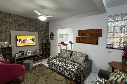 Sala de casa à venda com 3 quartos, 138m² em Parque Erasmo Assunção, Santo André