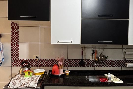Cozinha de casa à venda com 3 quartos, 138m² em Parque Erasmo Assunção, Santo André