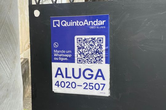 Placa de apartamento para alugar com 2 quartos, 80m² em Zumbi, Rio de Janeiro