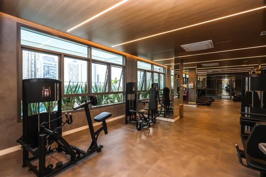 Academia de apartamento à venda com 3 quartos, 136m² em Chácara Klabin, São Paulo
