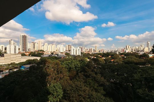 Varanda de apartamento à venda com 3 quartos, 136m² em Chácara Klabin, São Paulo
