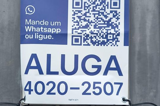 Placa de casa para alugar com 1 quarto, 40m² em Alto da Lapa, São Paulo