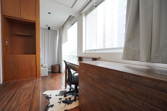 Sala de apartamento para alugar com 1 quarto, 69m² em Vila Mariana, São Paulo