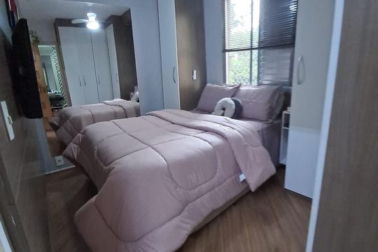 Suíte de apartamento à venda com 2 quartos, 54m² em Itaquera, São Paulo