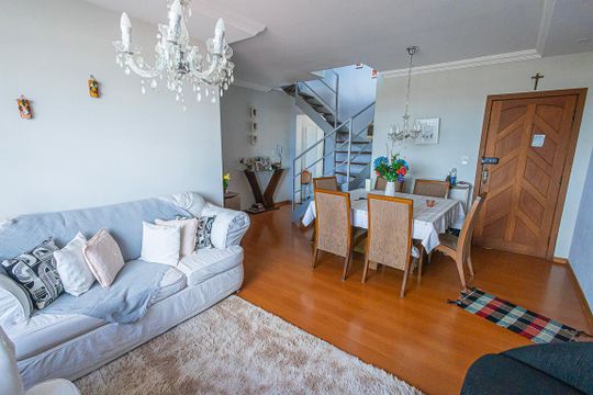 sala de apartamento à venda com 4 quartos, 93m² em Santa Monica, Belo Horizonte