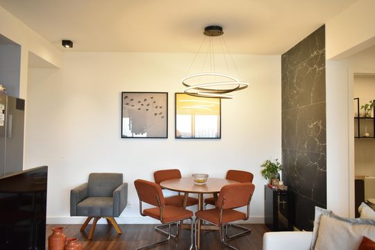 Sala de apartamento para alugar com 2 quartos, 74m² em Vila Monte Alegre, São Paulo