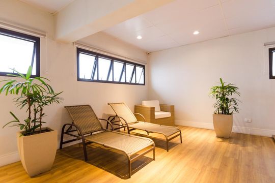 Área comum - sauna de apartamento para alugar com 1 quarto, 52m² em Centro, São Bernardo do Campo