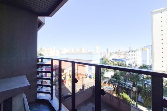 Varanda da Sala de apartamento para alugar com 1 quarto, 52m² em Centro, São Bernardo do Campo