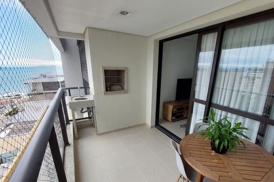 Varanda de apartamento para alugar com 3 quartos, 92m² em Balneario, Florianópolis