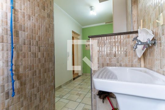 Área de serviço de apartamento para alugar com 1 quarto, 43m² em Brás, São Paulo