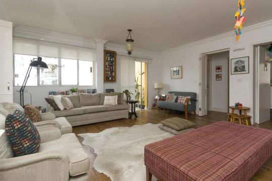 Sala de apartamento à venda com 3 quartos, 127m² em Vila Ipojuca, São Paulo