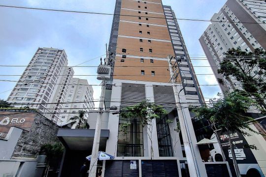 fachada de apartamento à venda com 1 quarto, 37m² em Vila Mariana, São Paulo