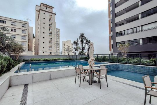 área comum de apartamento à venda com 1 quarto, 37m² em Vila Mariana, São Paulo