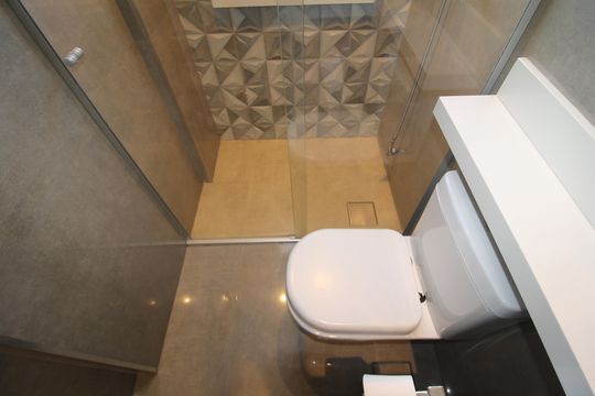 Banheiro de apartamento para alugar com 2 quartos, 67m² em Chora Menino, São Paulo