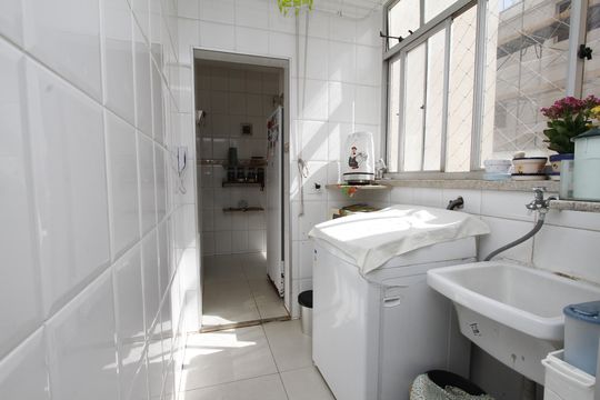 Área de Serviço de apartamento à venda com 3 quartos, 90m² em Prado, Belo Horizonte