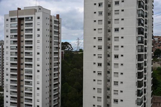 Vista da Suíte 2 de apartamento à venda com 2 quartos, 87m² em Vila Andrade, São Paulo