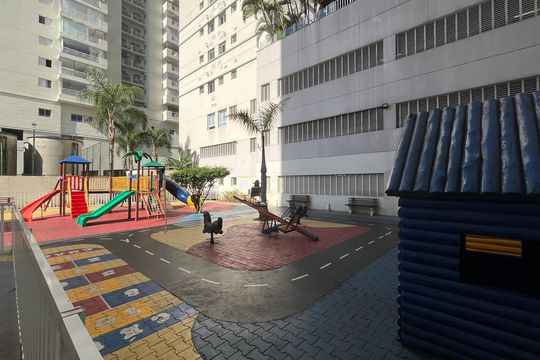 Área comum  de apartamento para alugar com 2 quartos, 62m² em Marapé, Santos