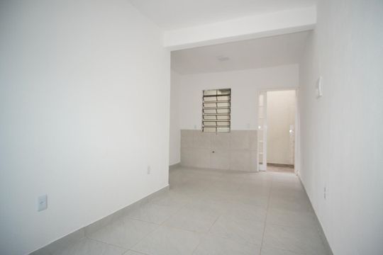 Sala - Cozinha de apartamento para alugar com 1 quarto, 50m² em Sarandi, Porto Alegre