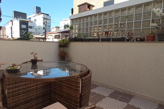 Área externa de apartamento à venda com 3 quartos, 107m² em Liberdade, Belo Horizonte