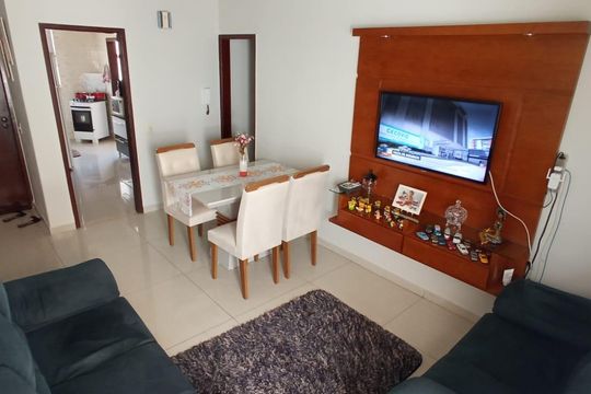 Sala de apartamento à venda com 3 quartos, 107m² em Liberdade, Belo Horizonte