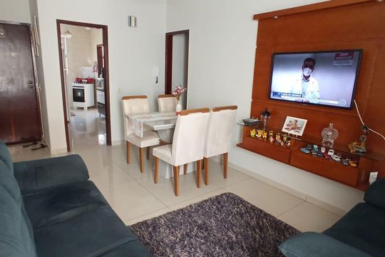 Sala de apartamento à venda com 3 quartos, 107m² em Liberdade, Belo Horizonte