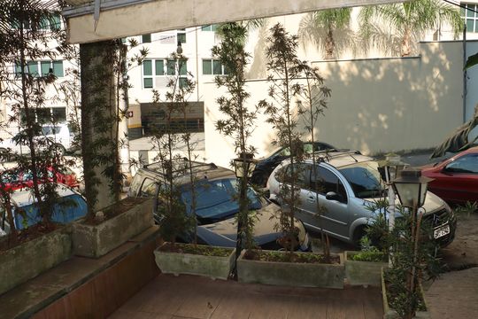 Área externa de apartamento para alugar com 1 quarto, 25m² em Jardim Semiramis, Cotia