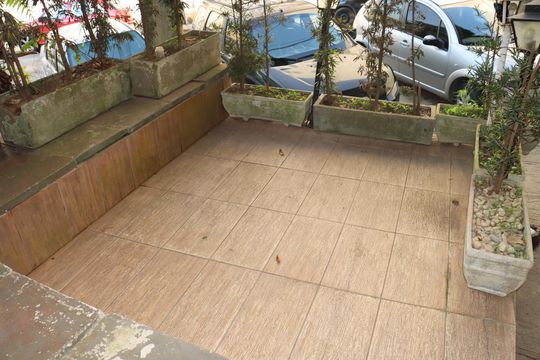Área externa de apartamento para alugar com 1 quarto, 25m² em Jardim Semiramis, Cotia