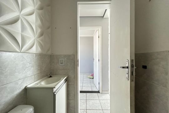 Banheiro de apartamento para alugar com 2 quartos, 55m² em Nova Pampulha, Belo Horizonte