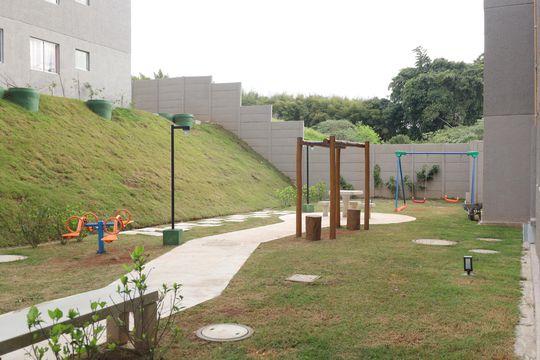 Área comum - Área fitness externa de apartamento para alugar com 2 quartos, 41m² em Jardim Helian, São Paulo