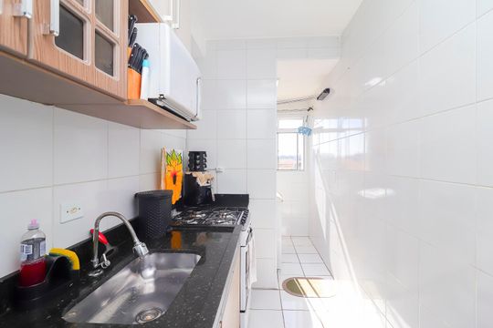 Cozinha de apartamento à venda com 2 quartos, 52m² em Vila Princesa Isabel, São Paulo
