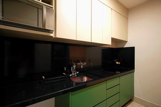 Cozinha de kitnet/studio à venda com 1 quarto, 39m² em Cruzeiro, Belo Horizonte