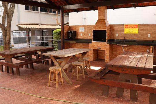 Área comum de apartamento para alugar com 2 quartos, 82m² em Vila São João, Goiânia