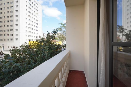 Varanda de apartamento à venda com 2 quartos, 100m² em Liberdade, São Paulo