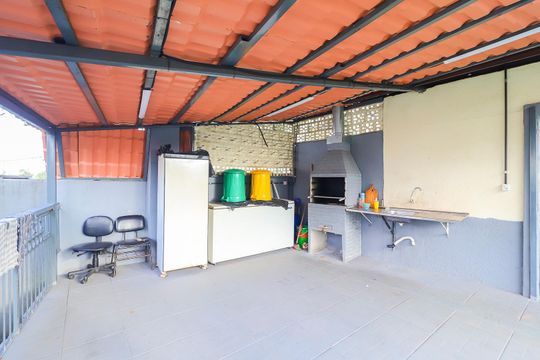 Área comum - Churrasqueira de apartamento à venda com 2 quartos, 45m² em Jardim Redil, São Paulo