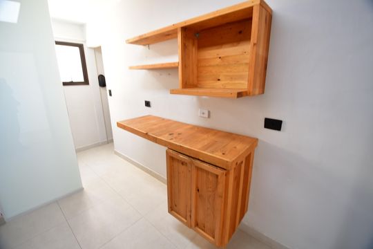 Cozinha de apartamento à venda com 3 quartos, 86m² em Vila Industrial (campinas), Campinas