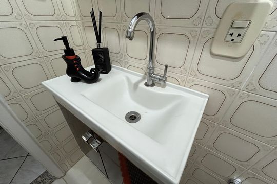 Banheiro Social de apartamento à venda com 3 quartos, 86m² em Méier, Rio de Janeiro